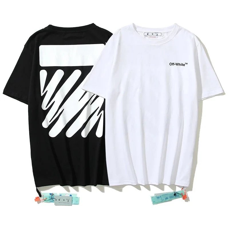 Off-White Scribble Arrow T-Shirt Black and White - 11