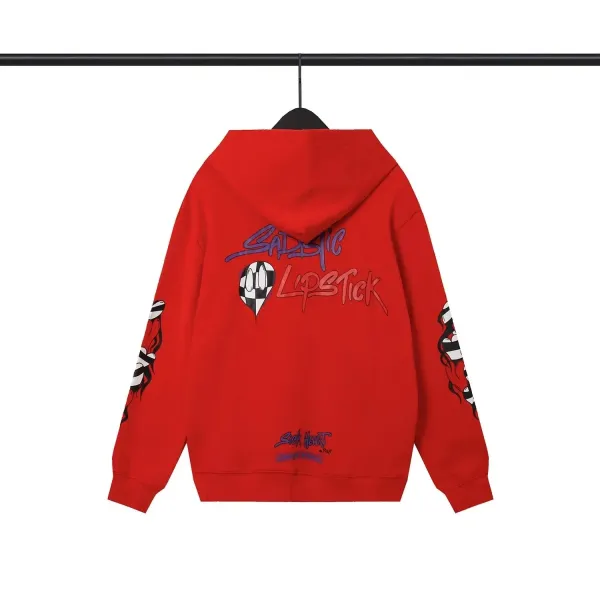 Sick Heart x Lipstick Sadistic Red Hoodie - 1