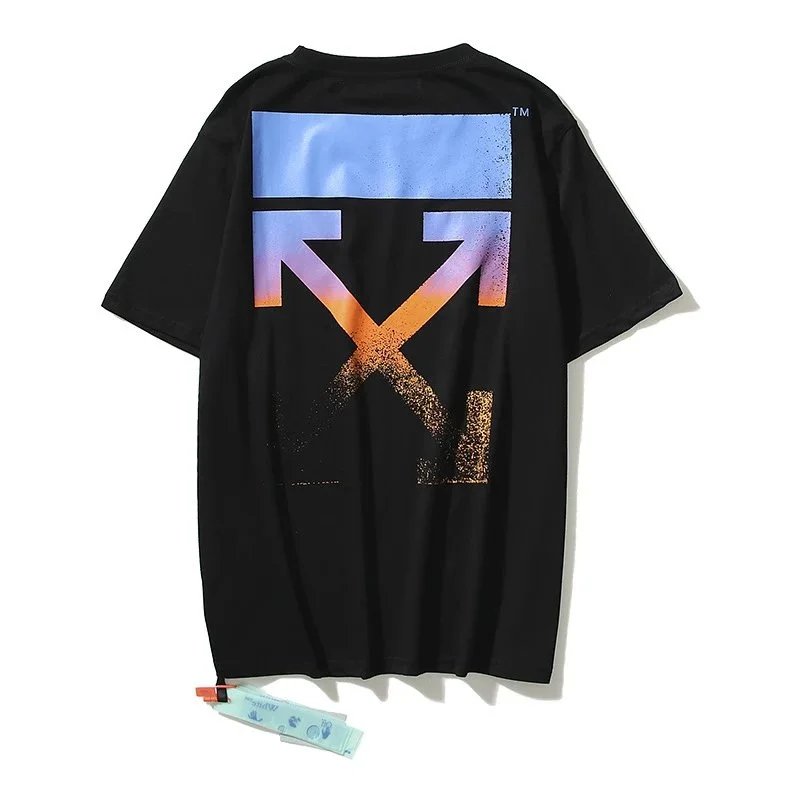 Off-White Diag Arrow Print Black T-Shirt - 6