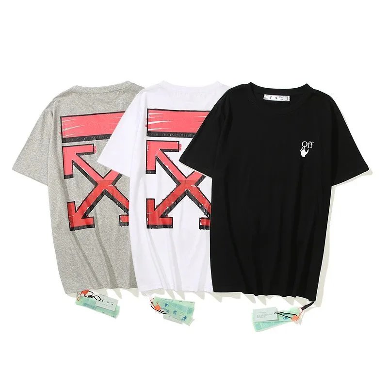 Off-White Scribble Arrow T-Shirt Black and White - 4