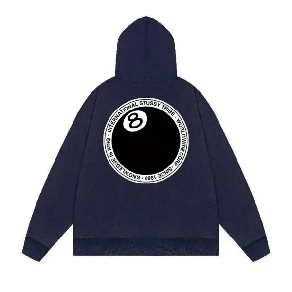 Stussy x Nike Collab Logo Hoodie and Joggers Set Gray/Black - 40