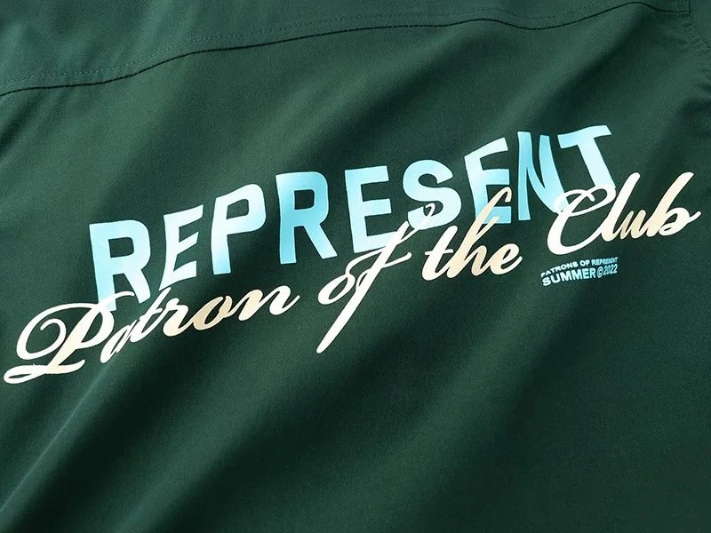 REPRESENT Bottom Of The Club Short-Sleeve Shirt Black - 11