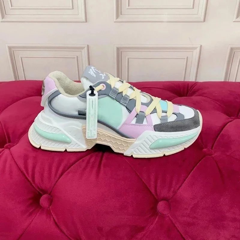 Top Edition Foreign Trade Original List DG 2023 Torre Shoes Women Couple Height-increasing Breathable Platform Platform Casual Sports Shoes Men's Trendy 2