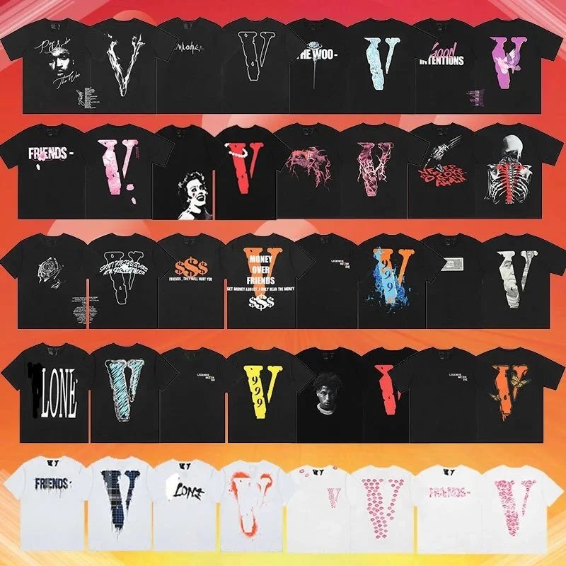 Vlone Friends Graphic Print T-Shirt