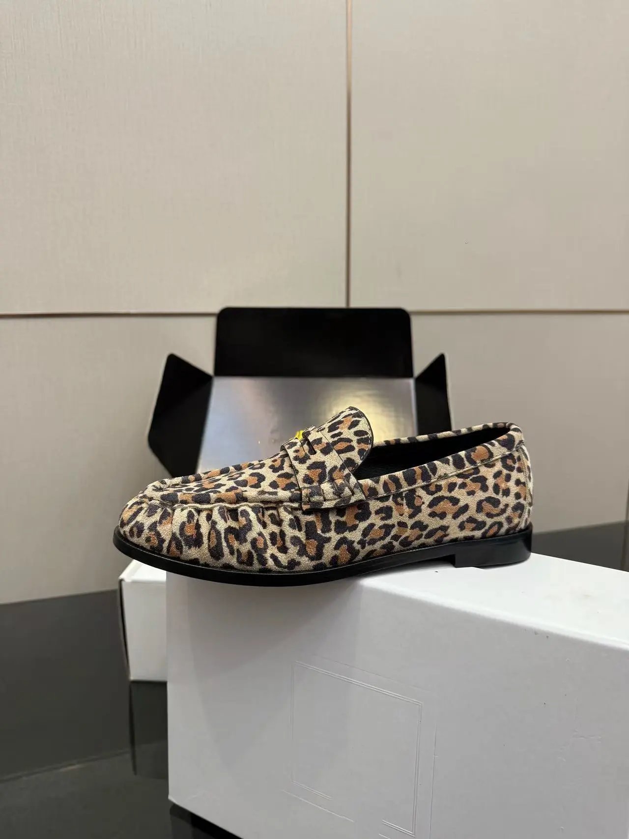 Leopard print lamb