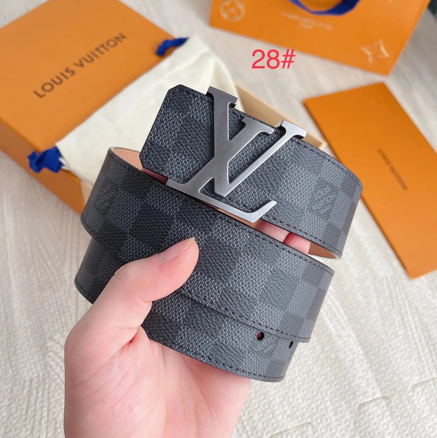 28# 黑格沙底/拉丝枪扣