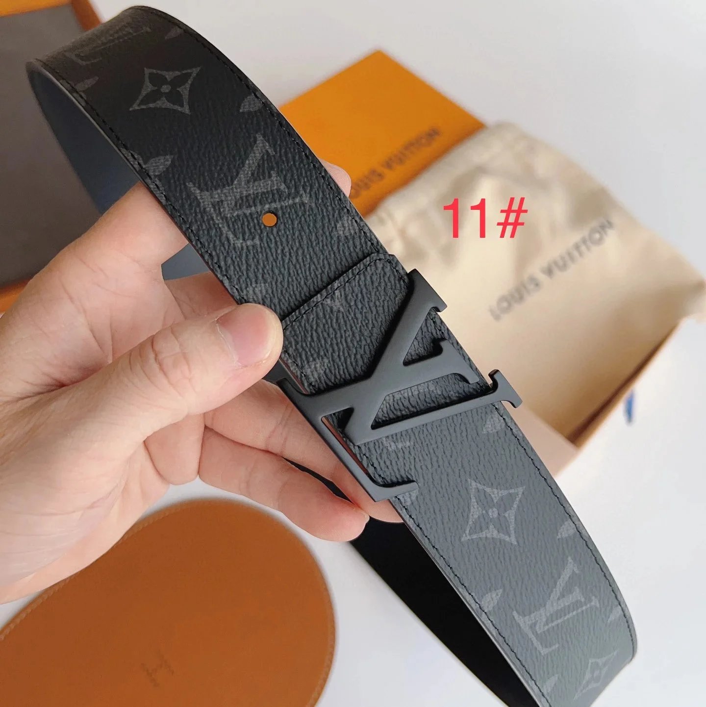 11# 黑花带身/磨砂黑扣