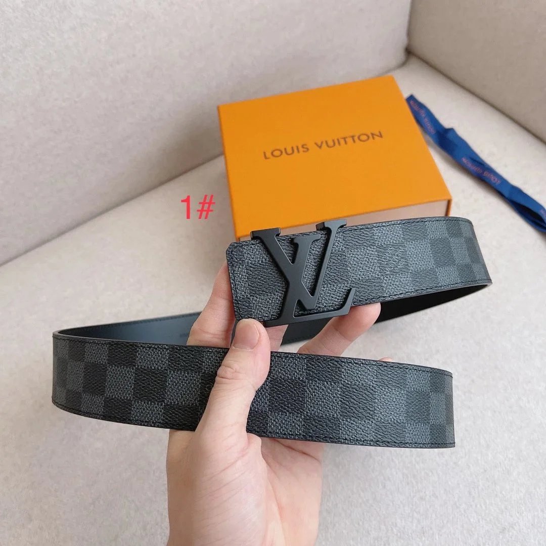 1# 黑格带身/磨砂黑扣