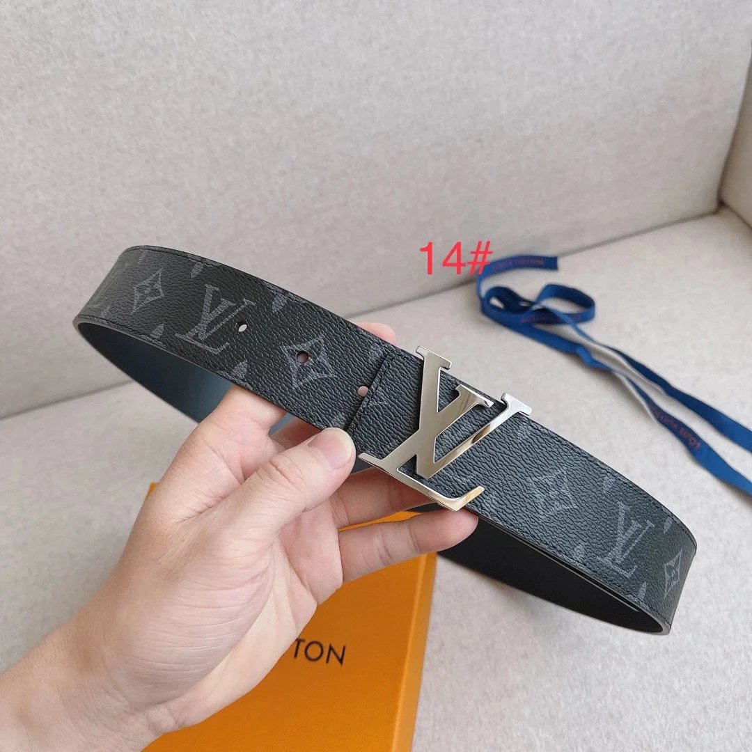 14# 黑花带身/亮面银扣