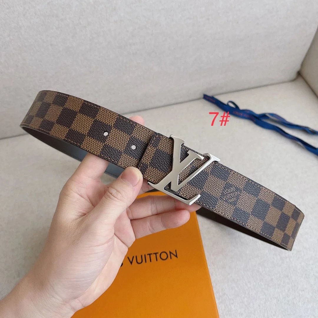 7# 咖格带身/亮面银扣