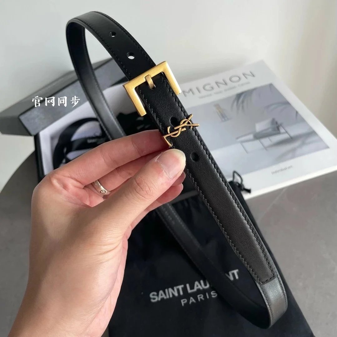 2.0cm black antique gold buckle