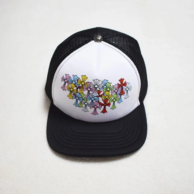 Chrome Hearts Hats Mesh Trucker Cap with Embroidered Graphics product detail image 29