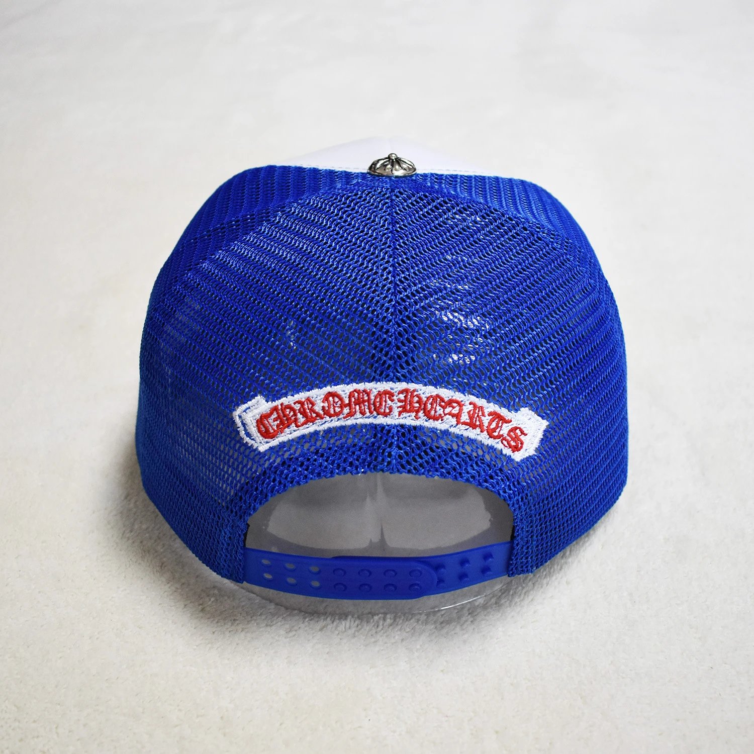 Chrome Hearts Camo Snapback Cap with Orange Logo Hats - 5