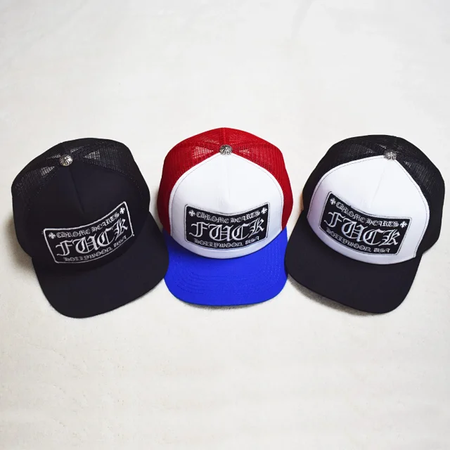 Chrome Hearts Hats Mesh Trucker Cap with Embroidered Graphics product detail image 11