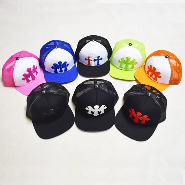 Chrome Hearts Hats Mesh Trucker Cap with Embroidered Graphics product detail image 33