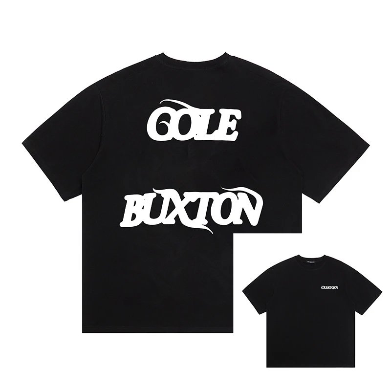 Cole Buxton T-Shirts CB Logo Print — 609 black