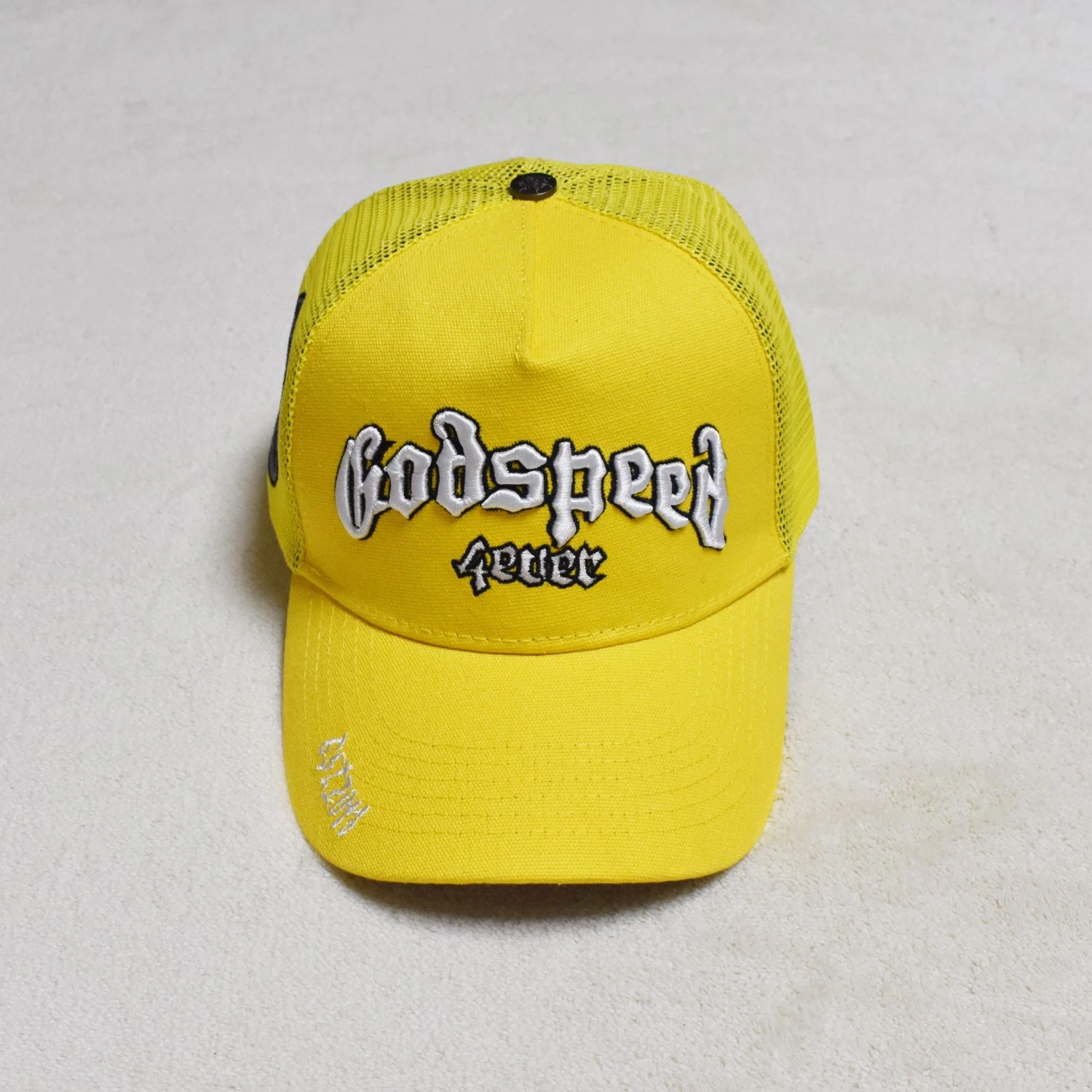Godspeed Established 2019 Black Mesh Trucker Cap Hats - 18