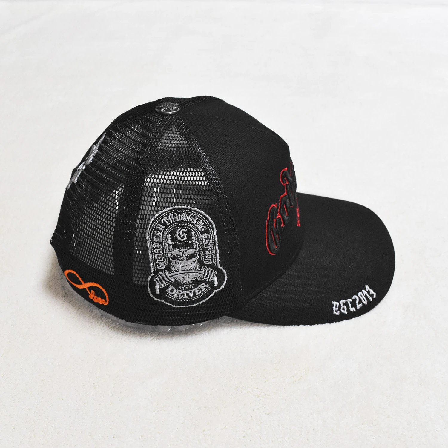 Godspeed Established 2019 Black Mesh Trucker Cap Hats - 32