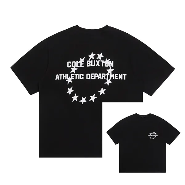 Cole Buxton Athletic Department Star Circle Black T-Shirt - 1