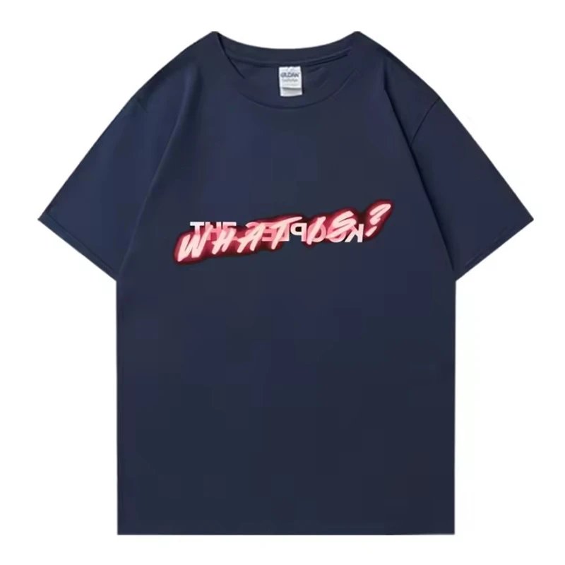 The Kooples T-Shirts Short-Sleeve Graphic Print Crewneck T-Shirt — 2-Dark blue