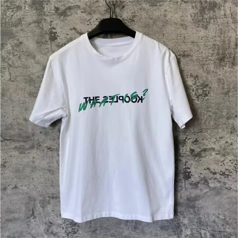 The Kooples T-Shirts Short-Sleeve Graphic Print Crewneck T-Shirt — 6-White