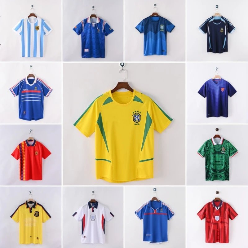 1998 commemorative jersey (please leave a message to customize the jersey number. If you do not leave a message, there will be no number by default. After customization, there will be no returns or exchanges unless there are quality issues)