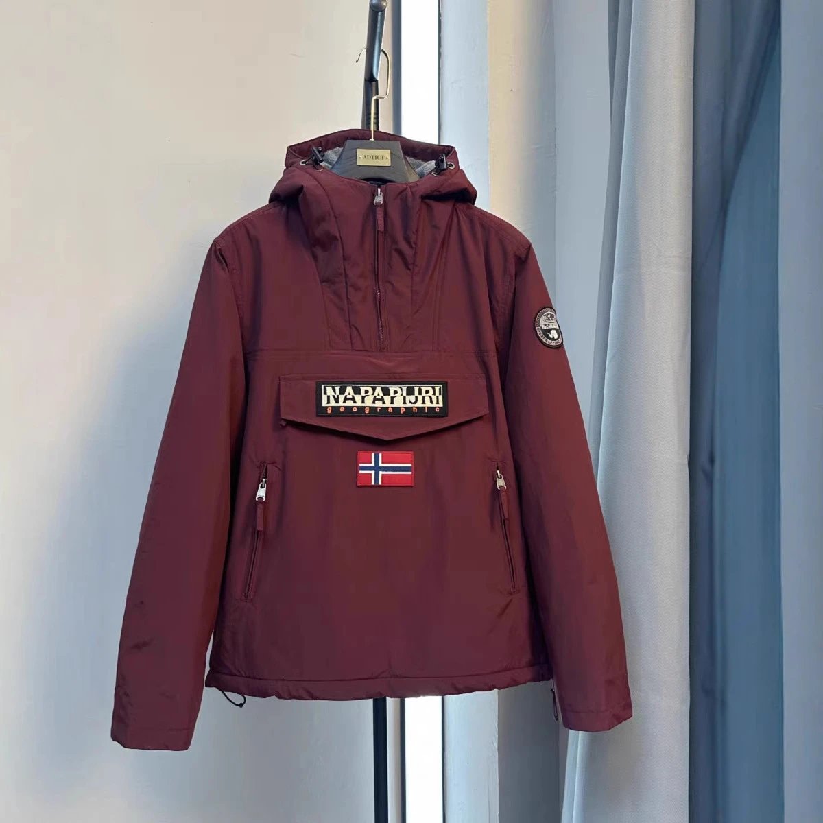 Napapijri Jackets Hooded Half-Zip Anorak Jacket image 2