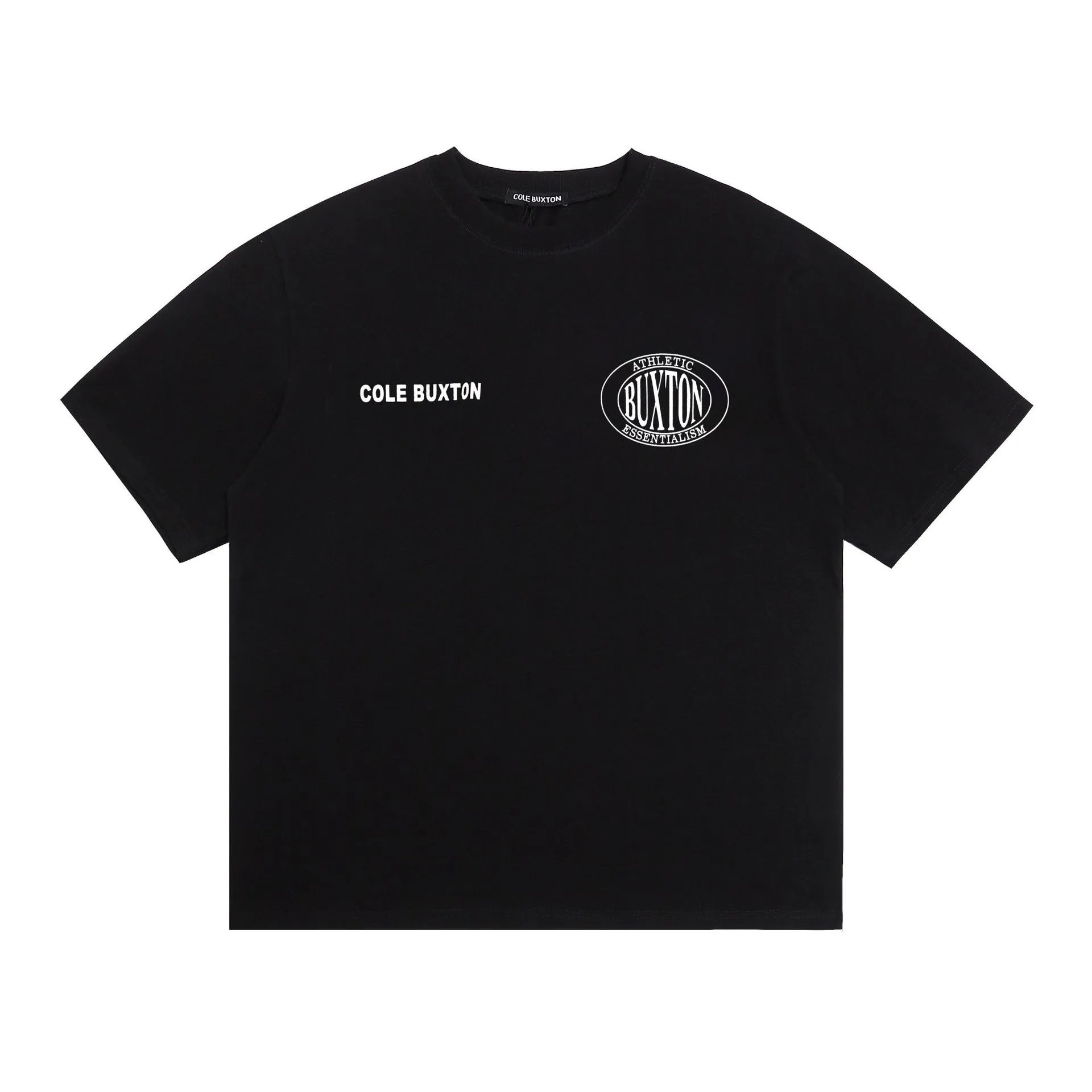 Cole Buxton T-Shirts CB Logo Print — 616 black