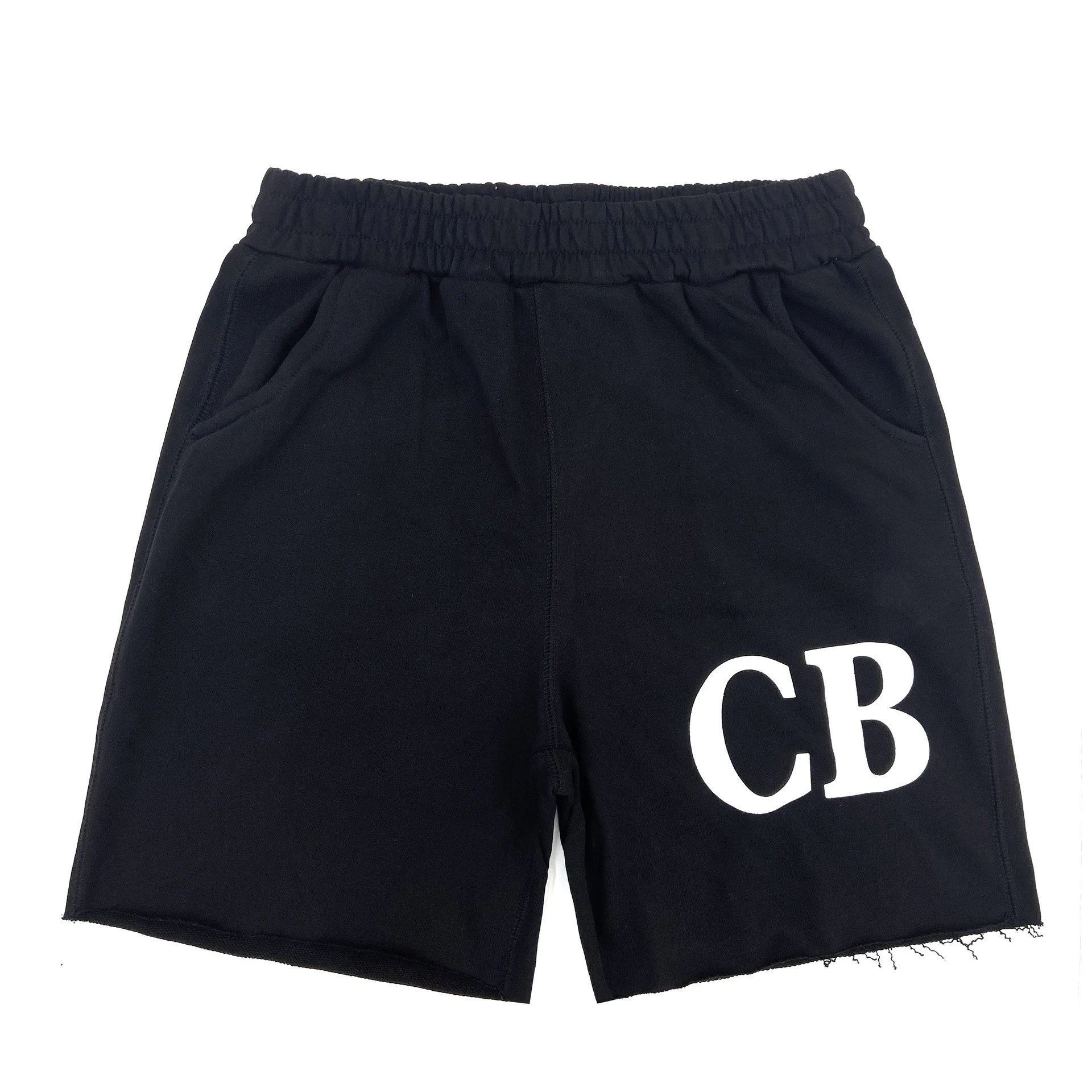 Cole Buxton T-Shirts CB Logo Print — 632 Black Shorts