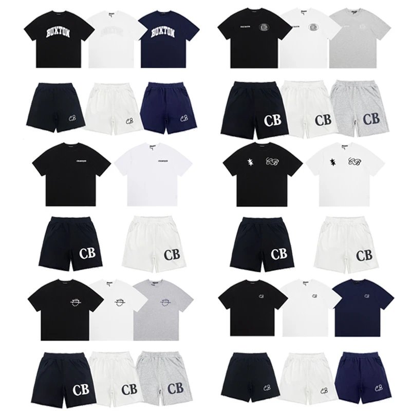 TM-01-01 Letter Print Casual Sports T-Shirt and Shorts Unisex Streetwear Matching Set WhatsApp +60 133618277