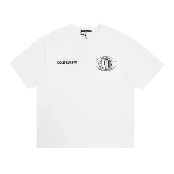 Cole Buxton Athletic Essentialism White T-Shirt - 1