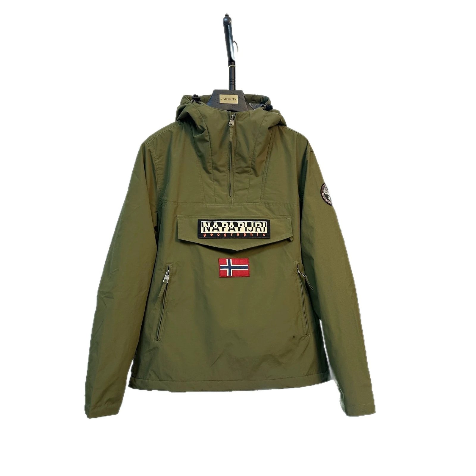 Napapijri Jackets Hooded Half-Zip Anorak Jacket image 5