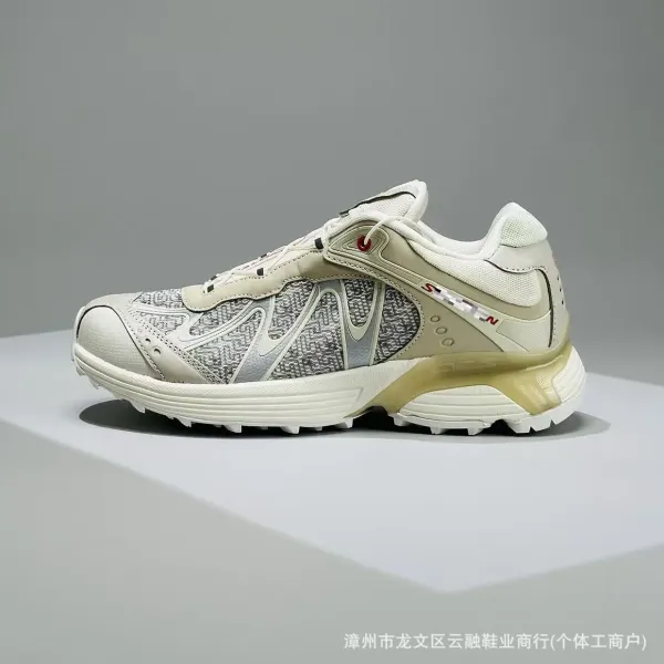 Salomon ACS Pro White Coral Running Shoes - 23