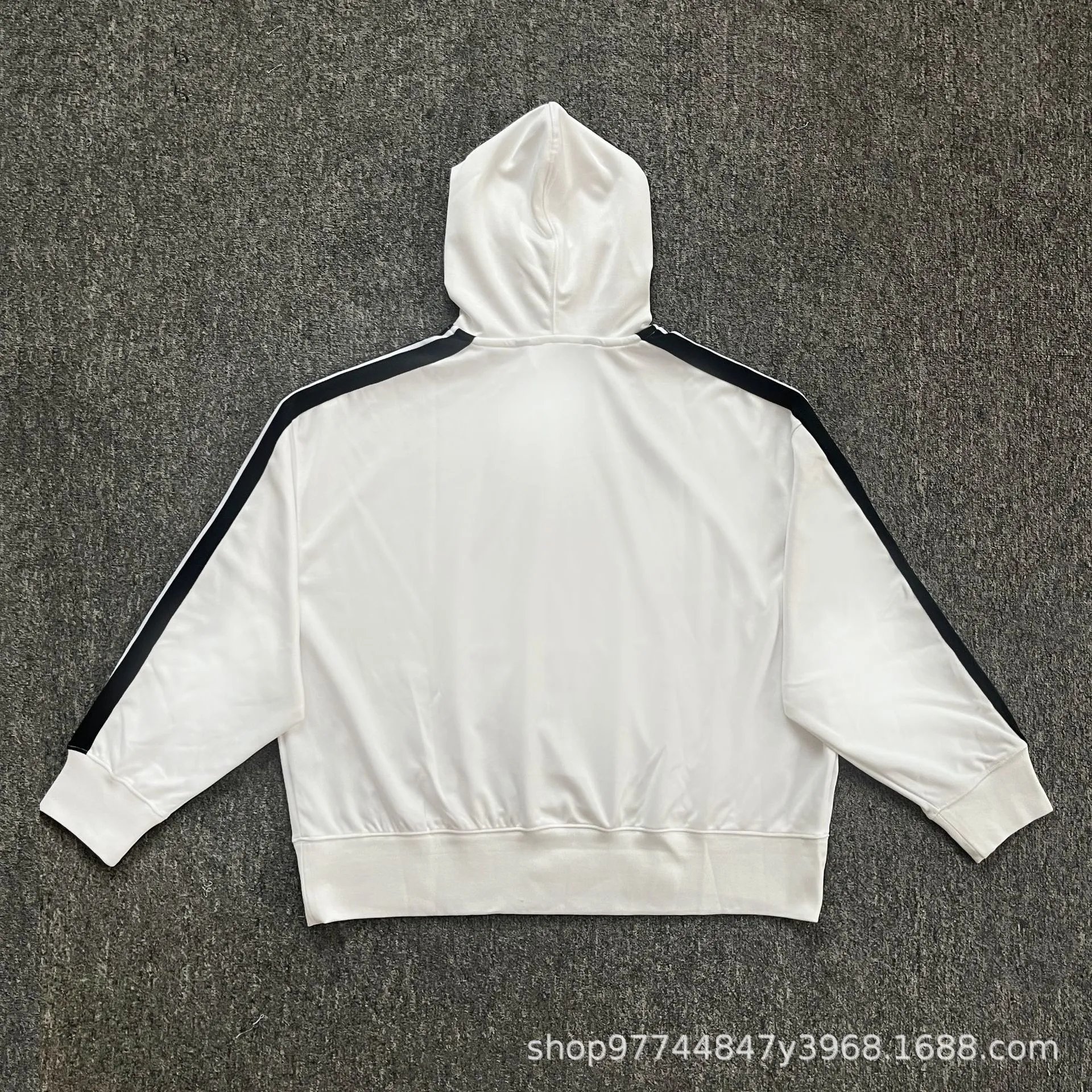 Palm Angels Track Stripe Hoodie Red - 25