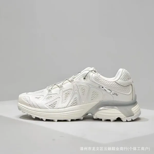 Salomon ACS Pro White Coral Running Shoes - 4