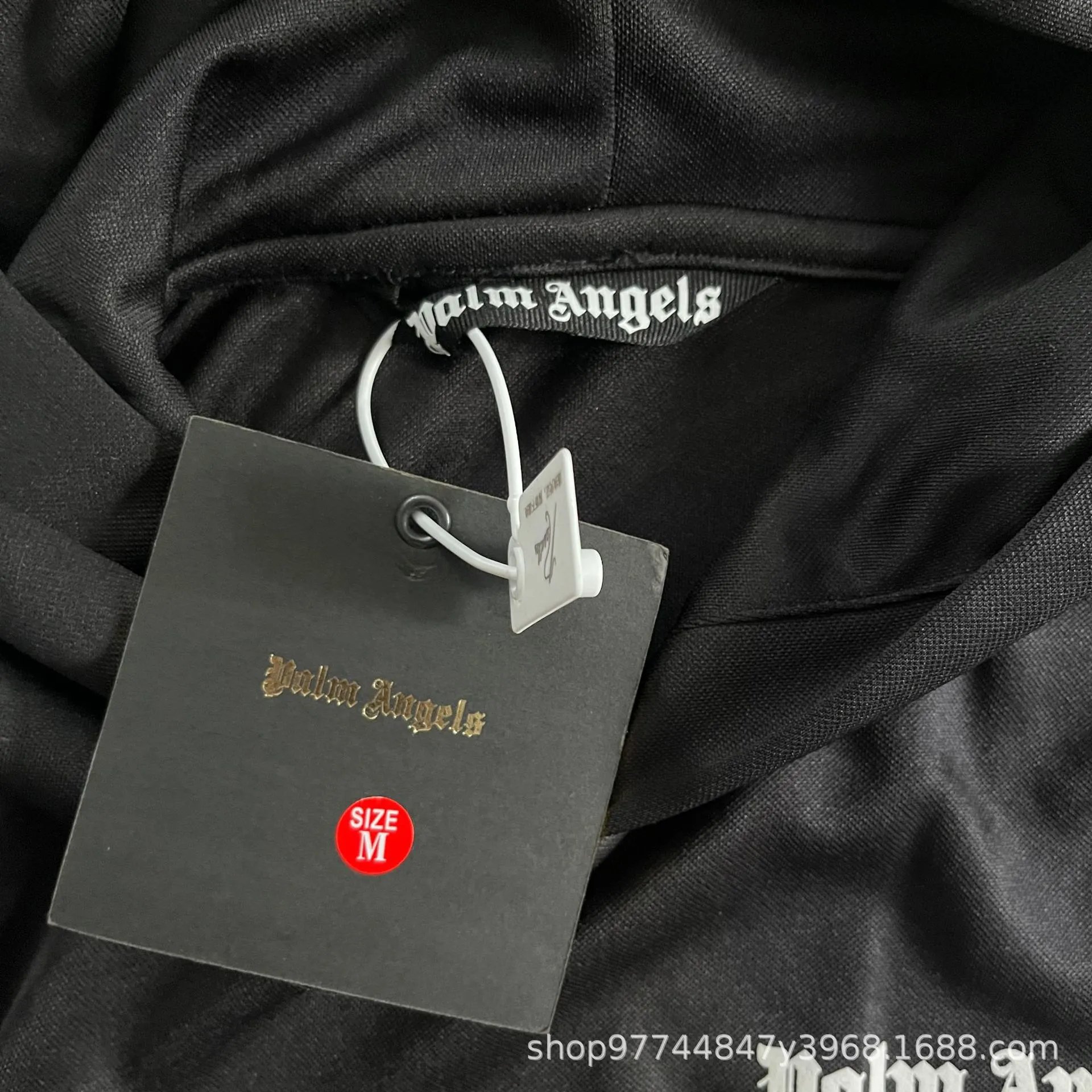 Palm Angels Track Stripe Hoodie Red - 12