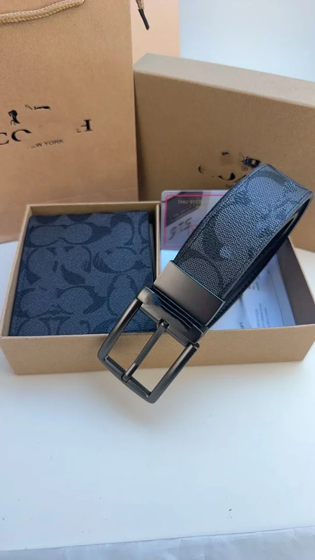 Ferragamo Belts Gancini Buckle Belt and Wallet Gift Set product detail image 38