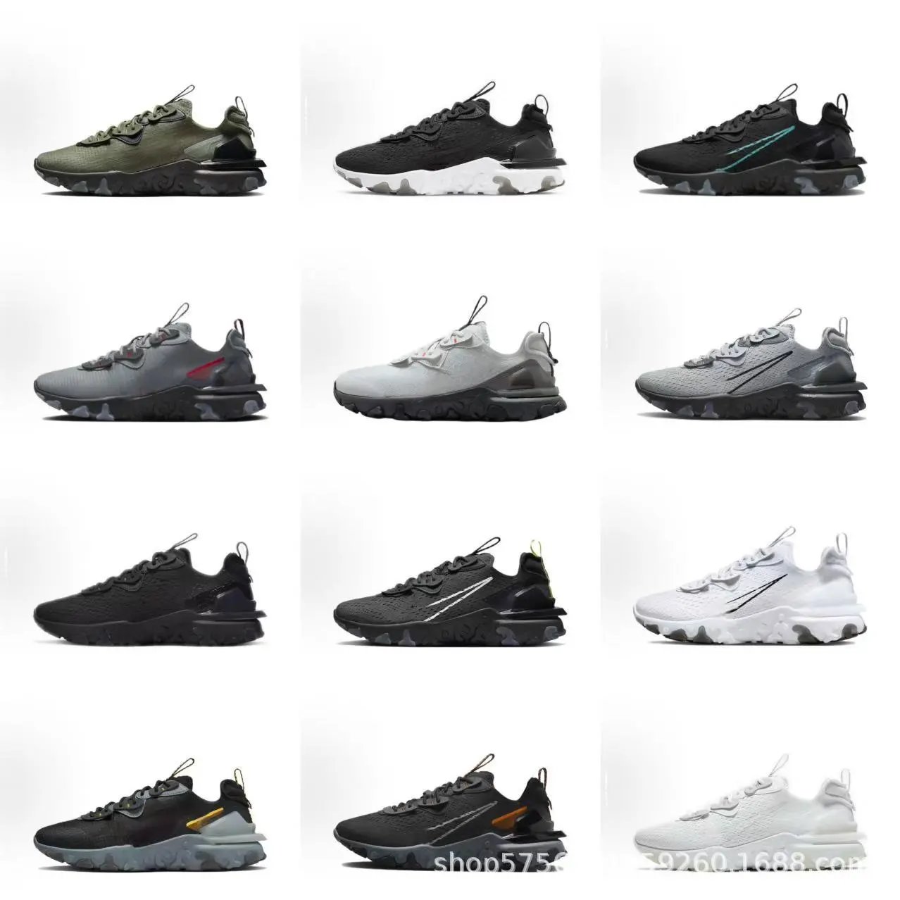Non-slip wave men’s sneakers
