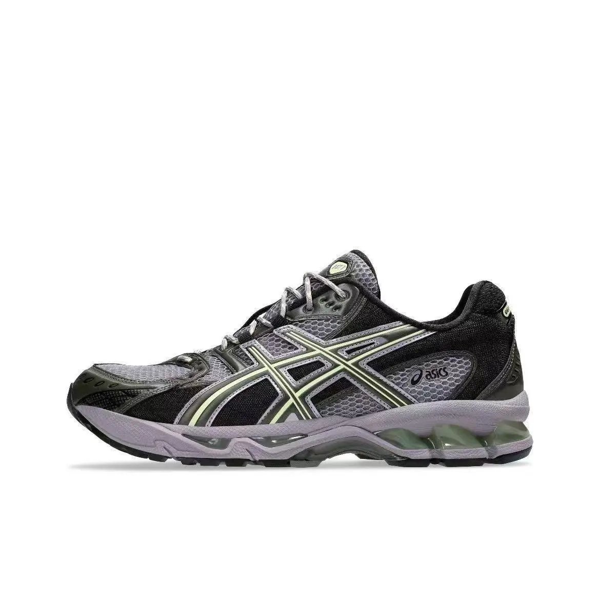 Asics Gel-Kayano 14 White Blue Black Running Shoes - 4