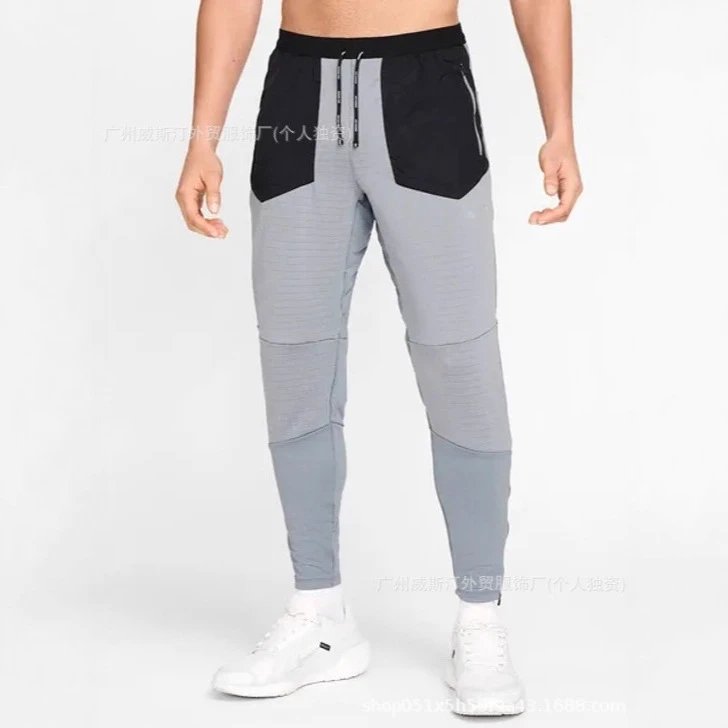 Spliced sweatpants