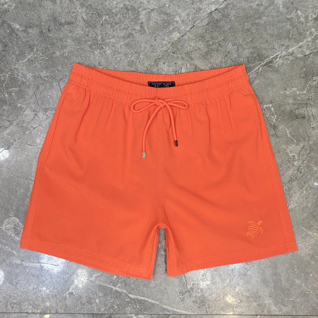 Design Costume de Bain à St-Tropez Turtle Print Orange Swim Trunks Swimwear - 17
