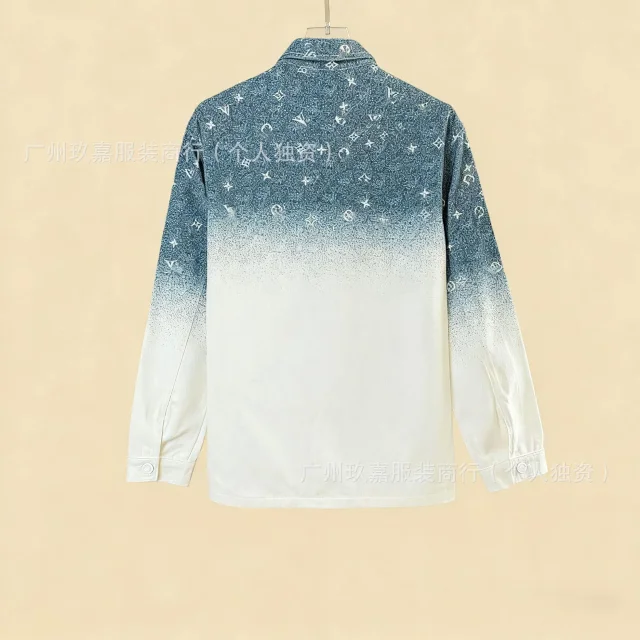 Louis Vuitton Jackets Monogram Print Denim Jacket product detail image 20