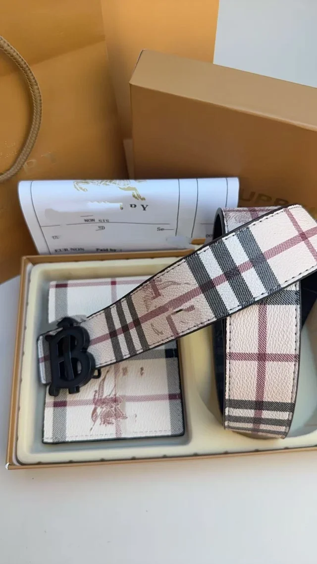 Ferragamo Belts Gancini Buckle Belt and Wallet Gift Set product detail image 34