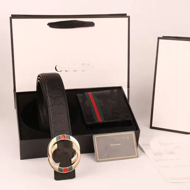 Ferragamo Belts Gancini Buckle Belt and Wallet Gift Set product detail image 44