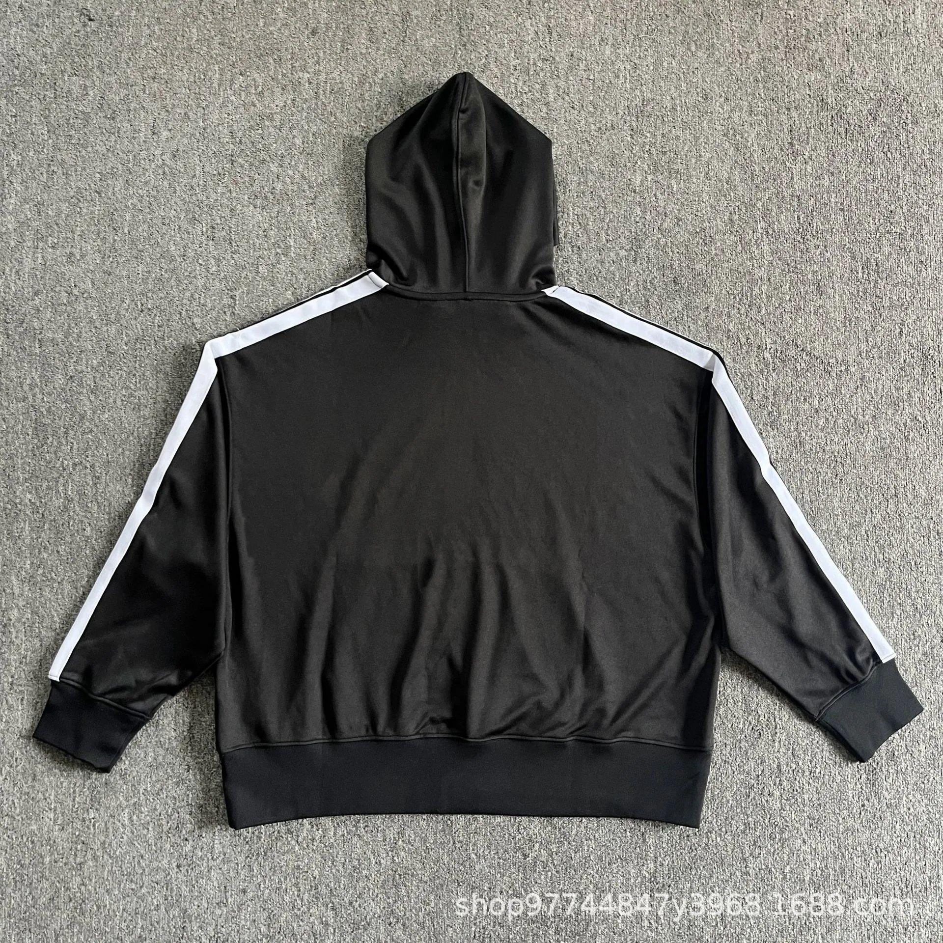 Palm Angels Track Stripe Hoodie Red - 9