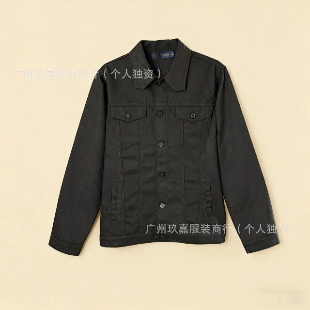 Louis Vuitton Jackets Monogram Print Denim Jacket product detail image 11