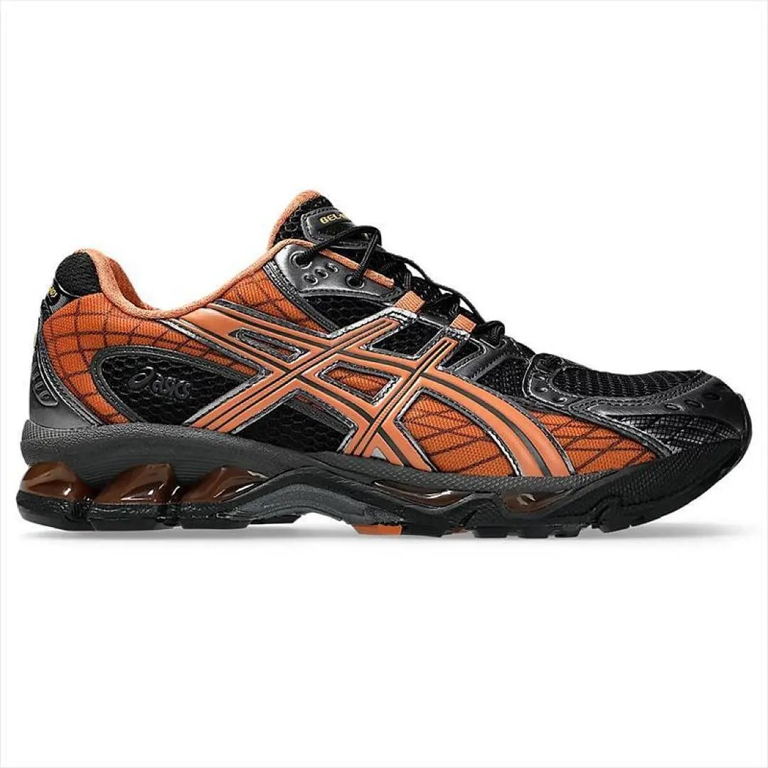 Asics Gel-Kayano 14 Orange Black Running Shoes - 1