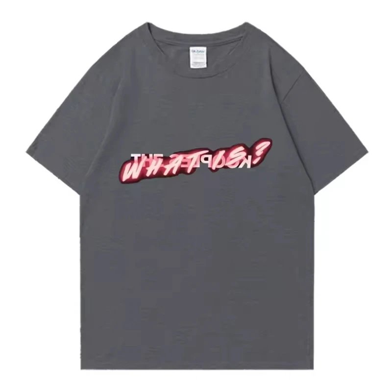 The Kooples T-Shirts Short-Sleeve Graphic Print Crewneck T-Shirt — Dark gray