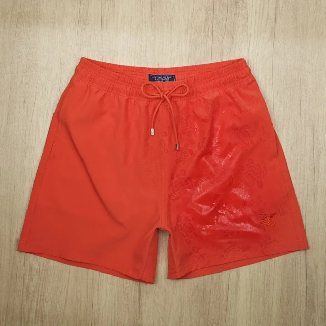 Unbranded Swimwear Water-Reactive Turtle Print Swim Shorts product detail image 7