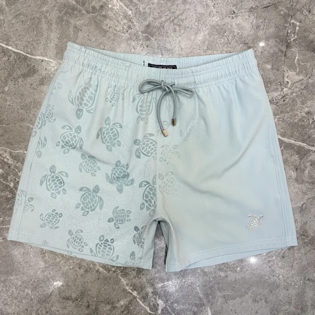 Unbranded Swimwear Water-Reactive Turtle Print Swim Shorts product detail image 15